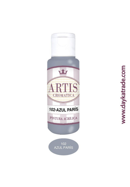 Pintura acrílica azul paris Pintura acrílica azul paris