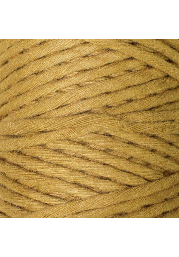 Hilo de macramé amarillo 3mm