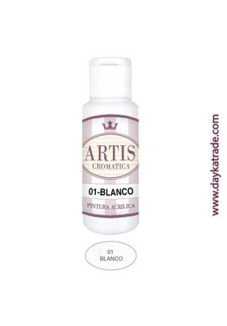 Pintura acrílica Blanca 60ml