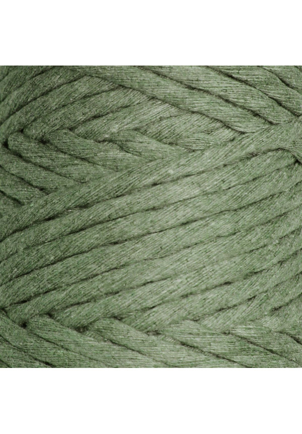 Hilo de macramé verde oliva 3mm