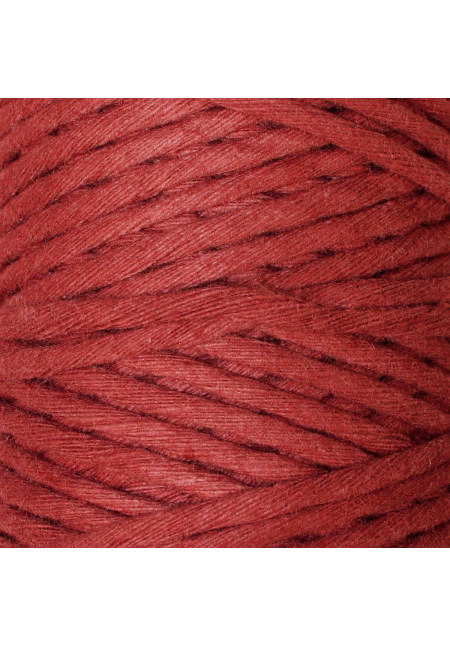 Hilo de macramé rojo 3mm