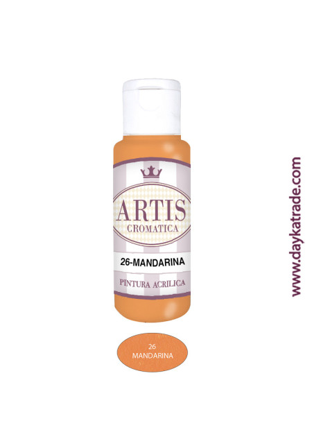 Pintura acrílica Mandarina Pintura acrílica Mandarina