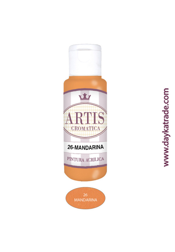 Pintura acrílica Mandarina