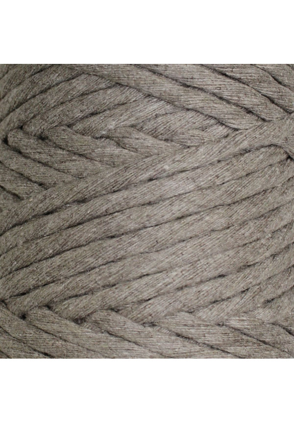 Hilo de macramé marrón 3mm