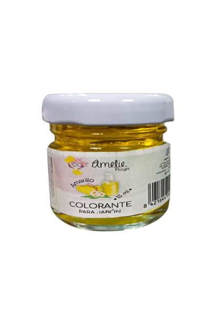 Colorante para jabón amarillo