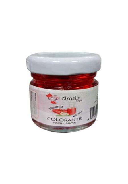 Colorante para jabón rojo