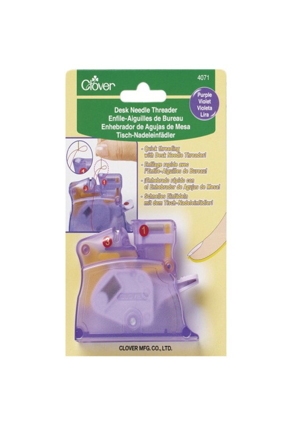 Enhebrador de agujas de mesa 