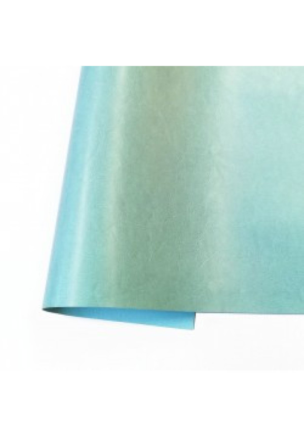 Ecopiel verde pastel satinado