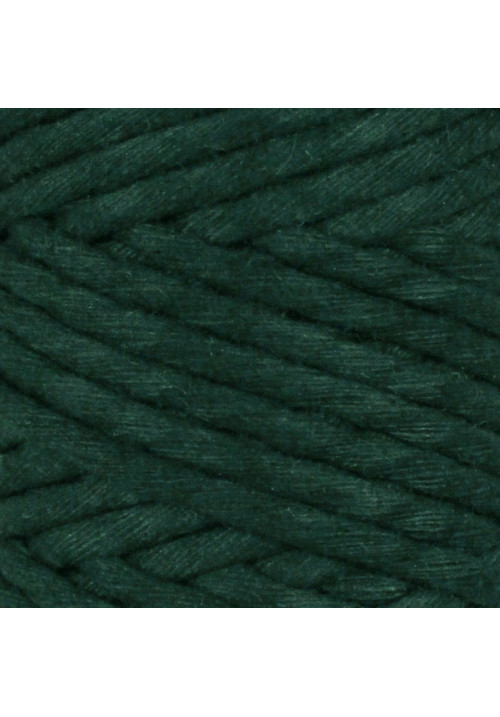 Hilo de macramé verde oscuro 1,5mm