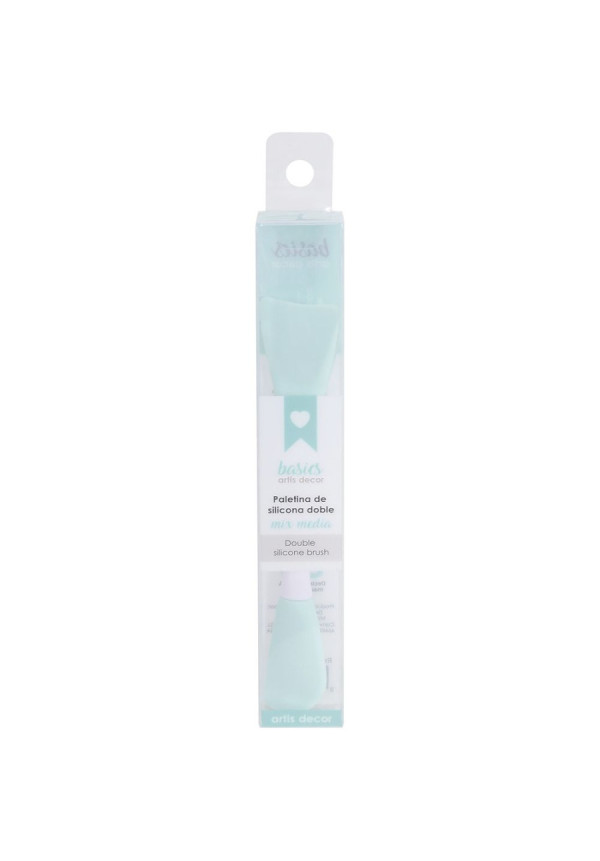 Paletina de silicona doble mint