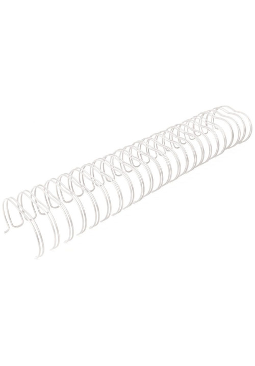 Pack 2 wire 38,1MM. BLANCO PASO 2:1 (23 ANILLAS) 