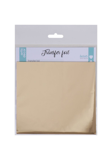 FOIL TRANSFERIBLE 3MT.X15CM.ORO