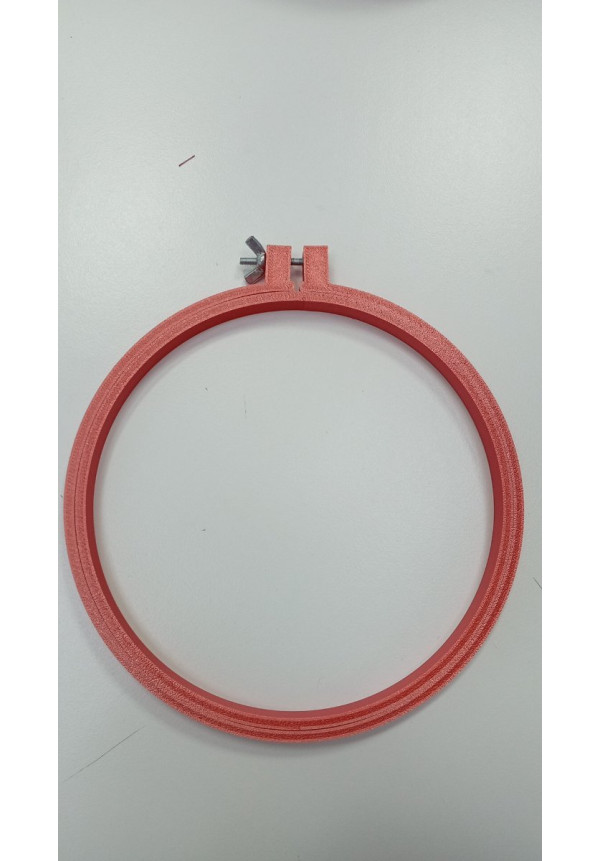 Bastidor 16cm rojo brillante