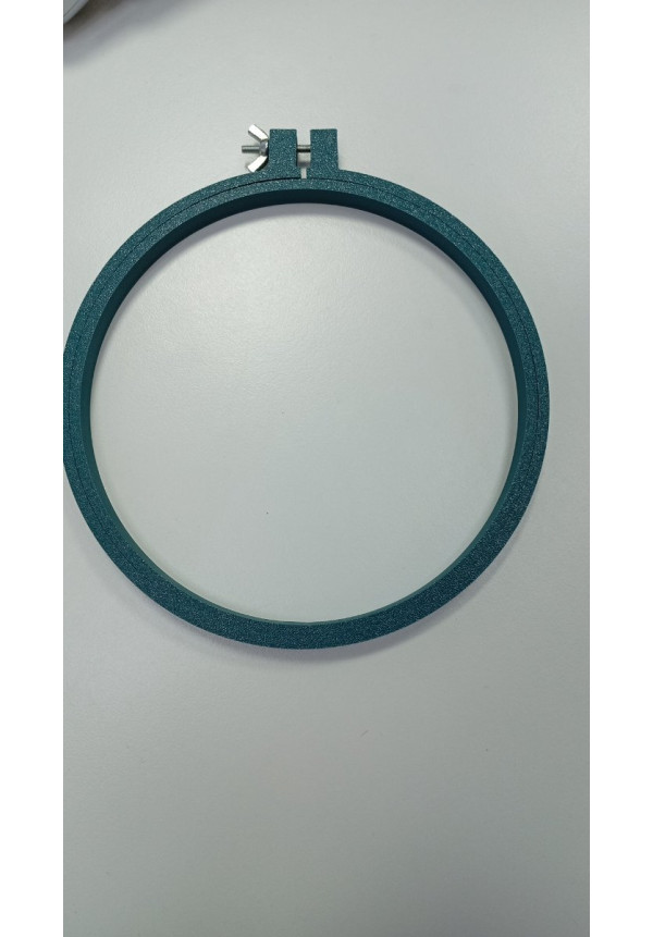 Bastidor 16cm azul petróleo