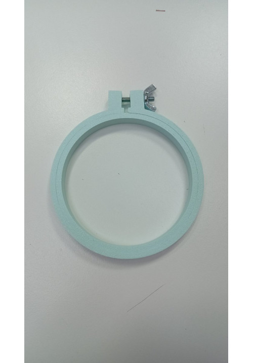 Bastidor 10,8cm azul pastel