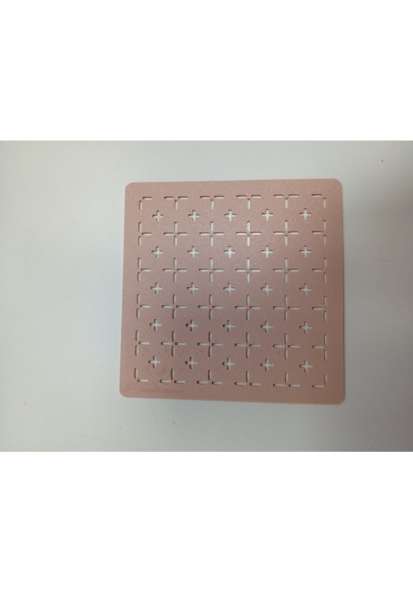 Plantilla sashiko 3d Cruz + Cruz piel