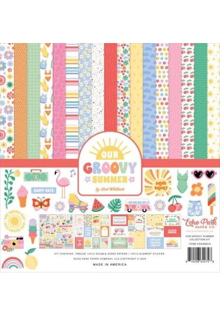 Nuestro kit de colección Groovy Summer de 12x12 pulgadas Nuestro kit de colección Groovy Summer de 12x12 pulgadas