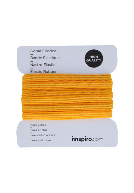 Goma elástica amarillo polenta