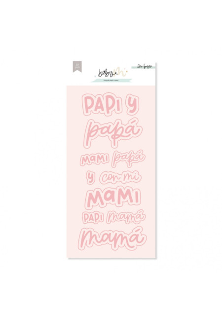 Troquel papá y mamá