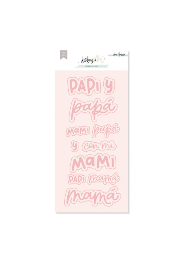 Troquel papá y mamá