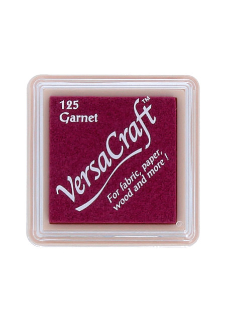 Tinta VERSACRAFT para textil color granate