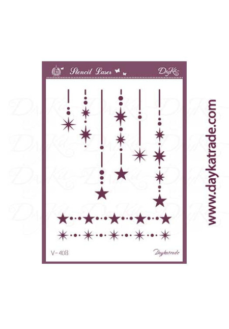 Stencil A5 Dayka Estrellas