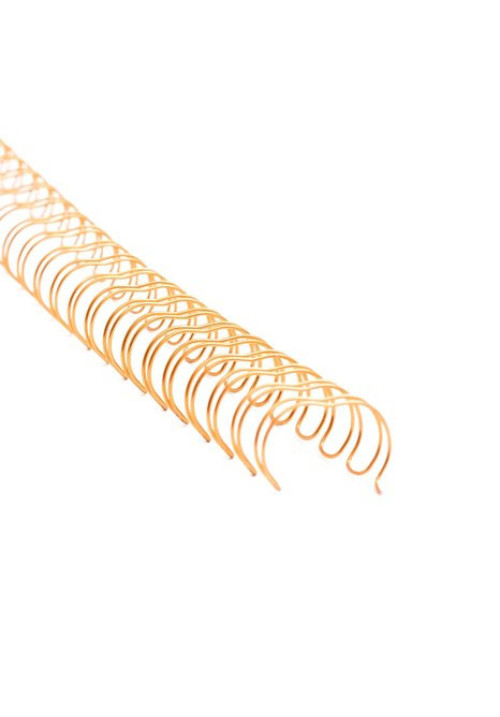 Espiral oro de 1 inch (2,5 cm). Venta por unidad