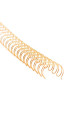 Espiral oro de 1 inch (2,5 cm). Venta por unidad