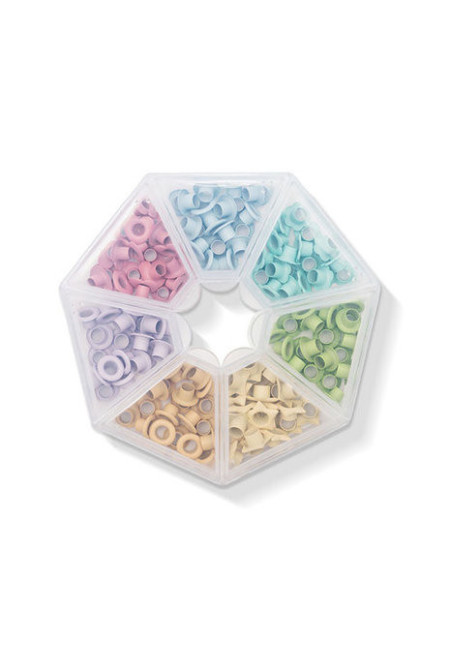 Almacenamiento Pastel Crop-A-Dile Ojales y estuche (141 piezas)